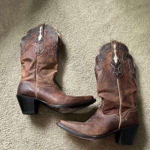 J.B. Dillon cowboy boots size 10